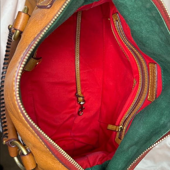 Dooney and Burke Large Satchel Handbag 👜 w/ Crossbody Strap EUC - Picture 10 of 17